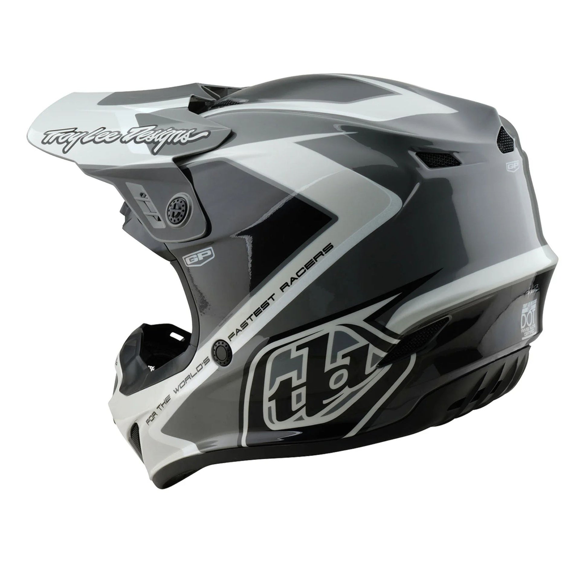 Casco Troy Lee Designs Gp Pro Helmet Shutter Gray